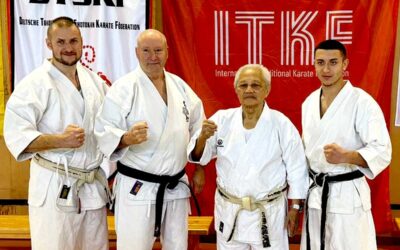 Karate course with Sensei Rachmy Soebajo 9. Dan und Sensei Michael Bock 8. Dan, Mala Upa, Czech Republic