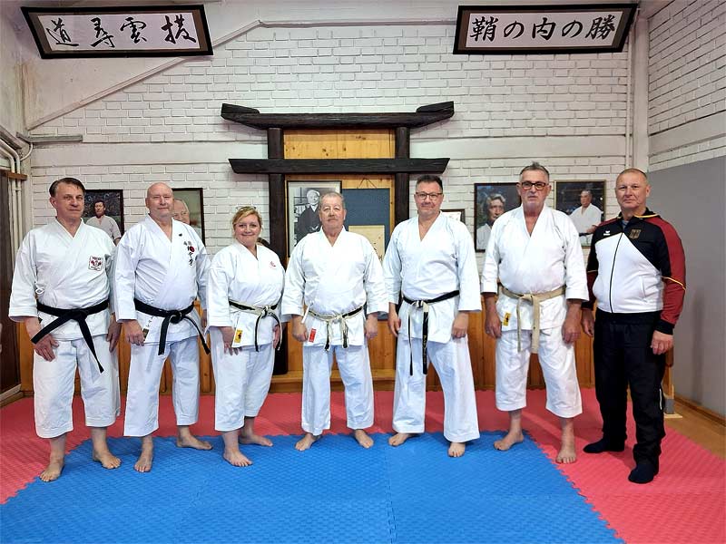 German referees team of the DTSKF with Sensei Richard Jorgensen
