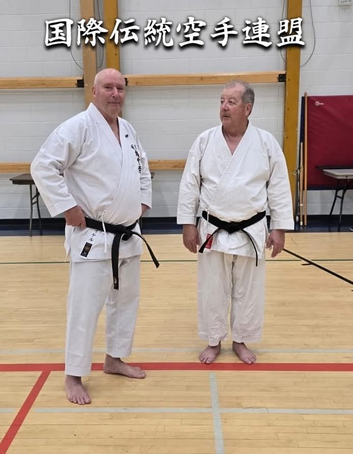 ITKF -Traditional Karate - Sensei Richard (Rick) Jorgensen and Sensei Michael Bock