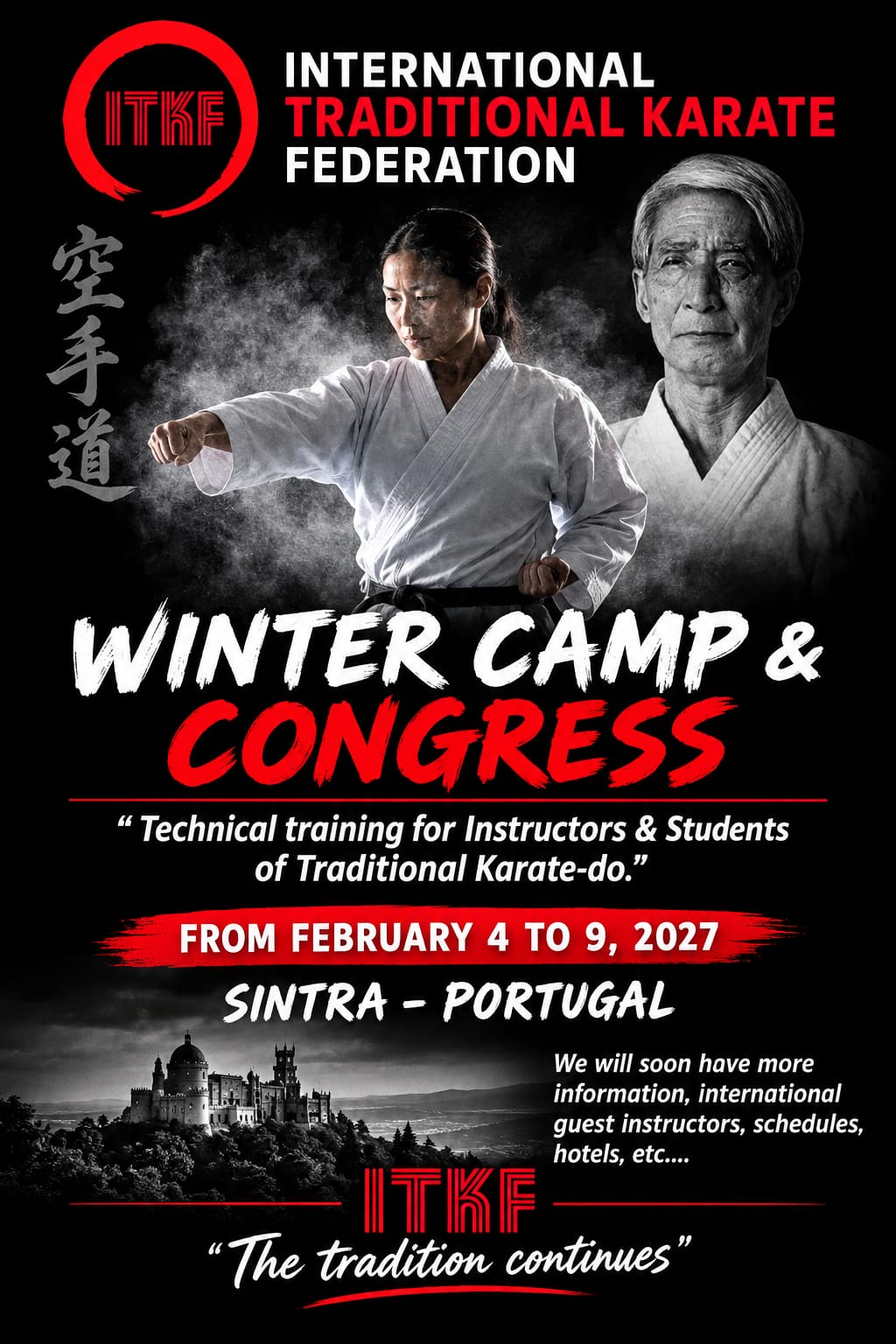 ITKF Wintercamp, Traditional Karate Congress 2027, Portugal ITKF Wintercamp, Traditional Karate Congress 2027, Portugal